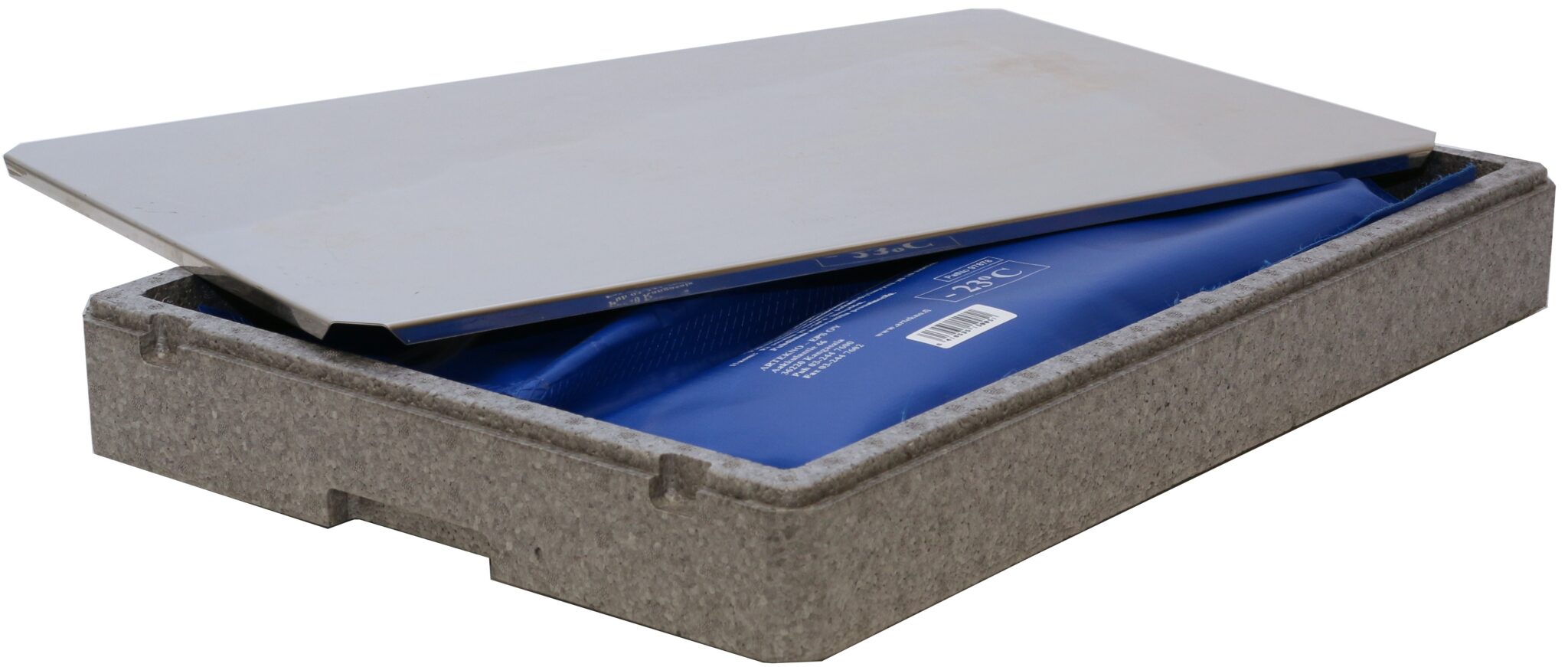 Cold Platform Cold platform GN½ with cooling element, -23 °C, gray - Artekno