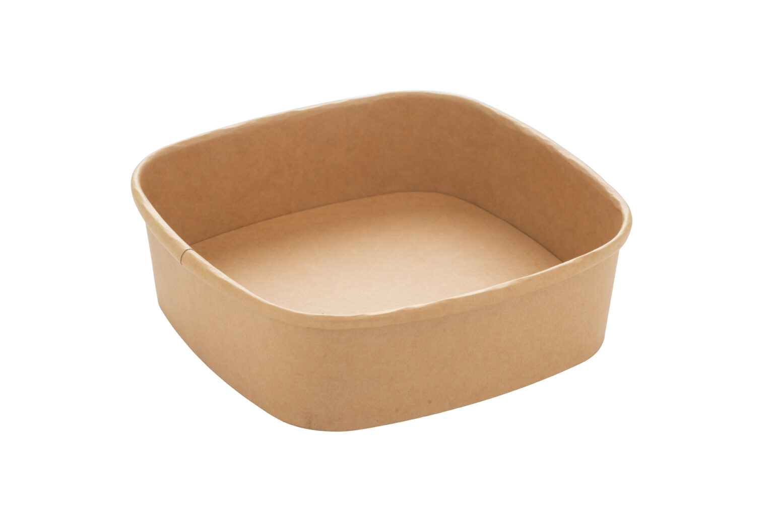 Cardboard portion box 900 ml, square - Artekno